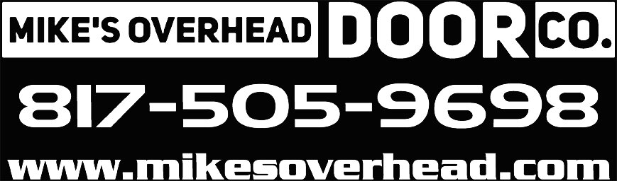 Mike's Overhead DOOR logo