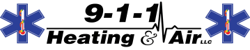 911 Heating & Air logo