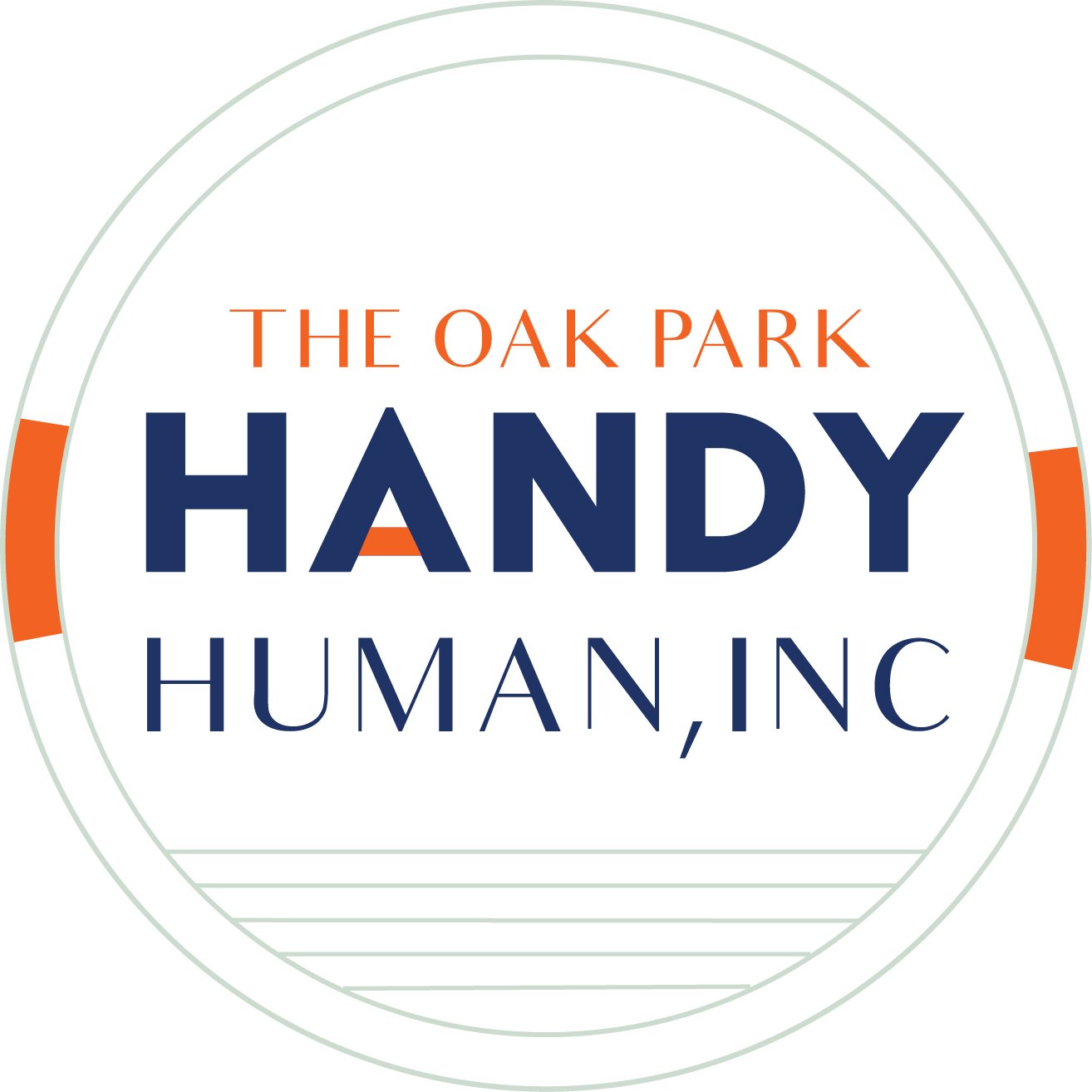 The Oak Park HandyHuman, Inc. logo