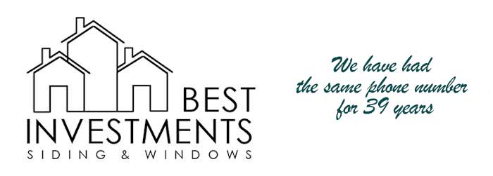 Best Investments Siding and Windows logo