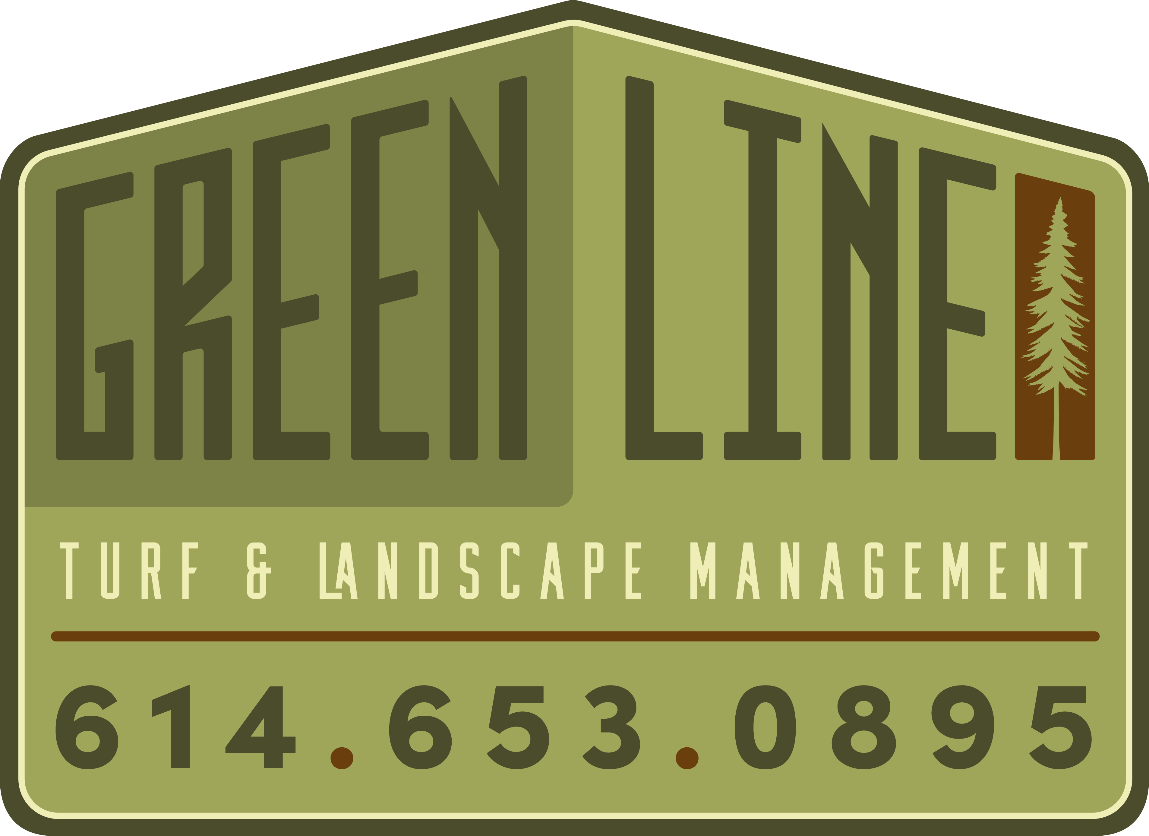 Green Line Landscape logo