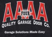 AAAA Quality Garage Door logo