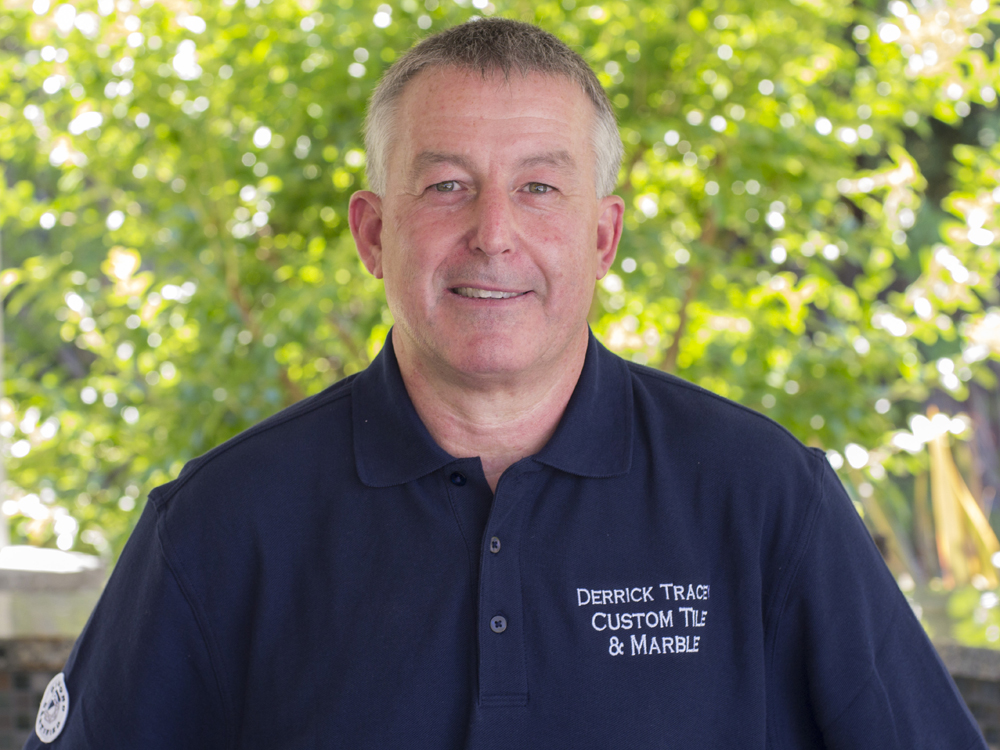 Derrick Tracey is a 27-year veteran of the stone and tile industry and owner of Derrick Tracey Custom Tile &amp; Marble, a Diamond Certified company. He can be reached at (925) 201-6125.