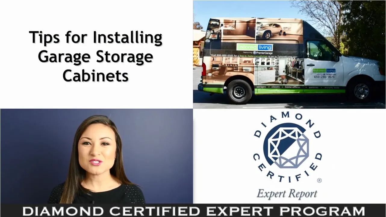 Video: Tips for Installing Garage Storage Cabinets