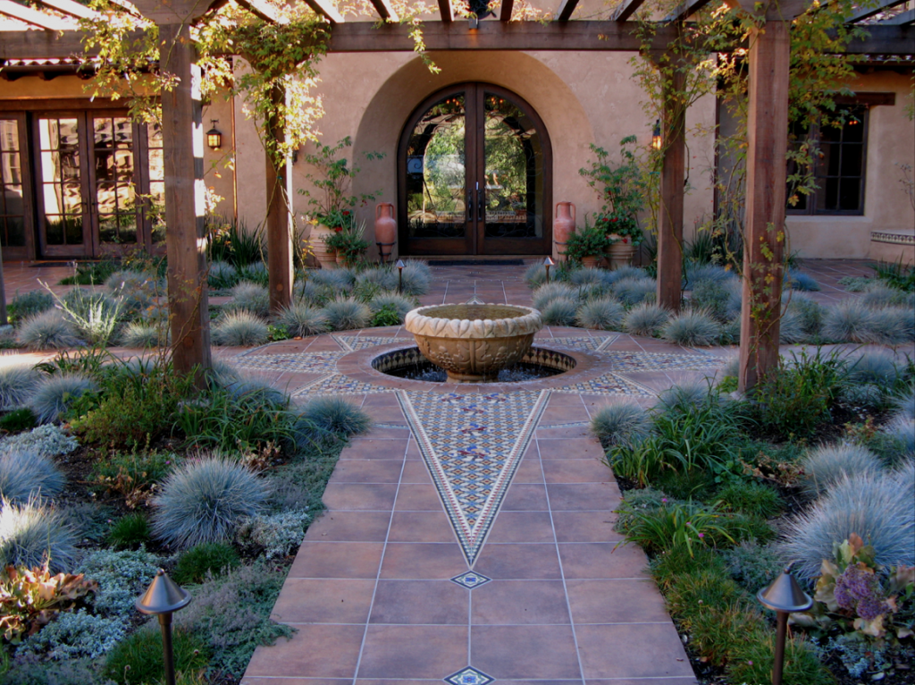 When redesigning your landscape, it's important to consider practical as well as aesthetic aspects. Photo: Jerry Allison Landscaping, Inc. 